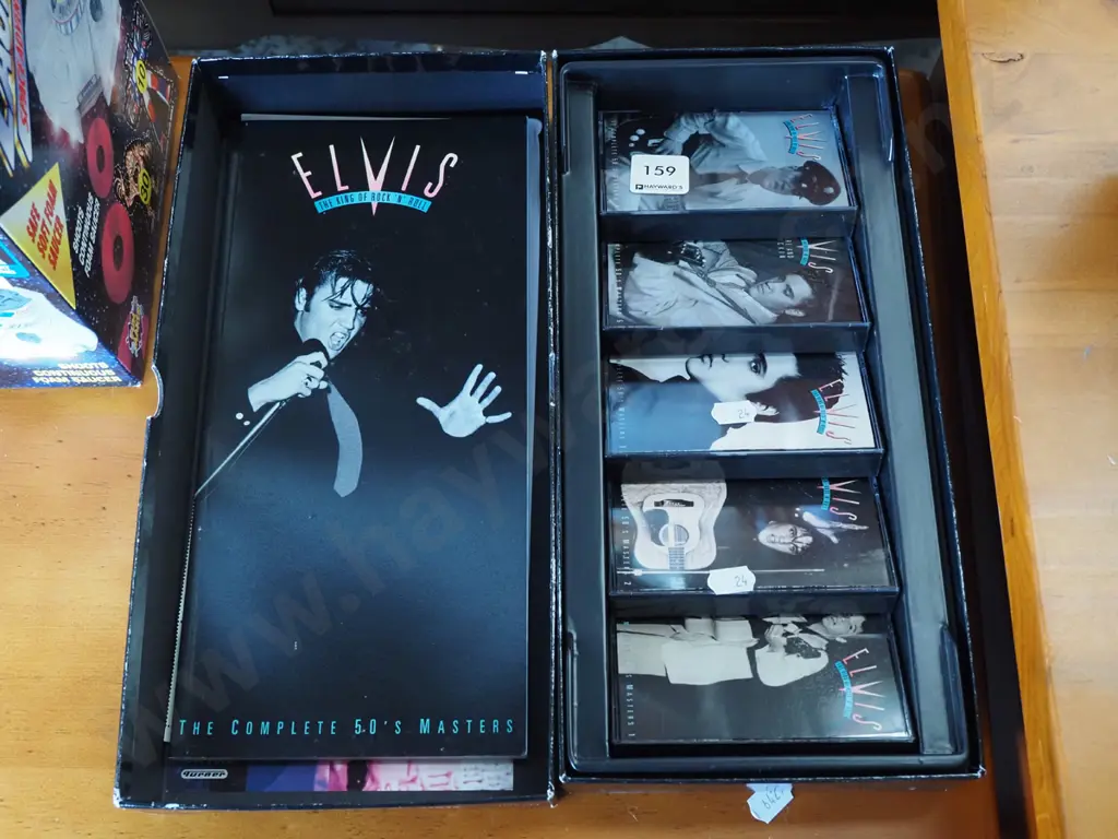 Elvis 1950s tape cassette boxed set Image 1++