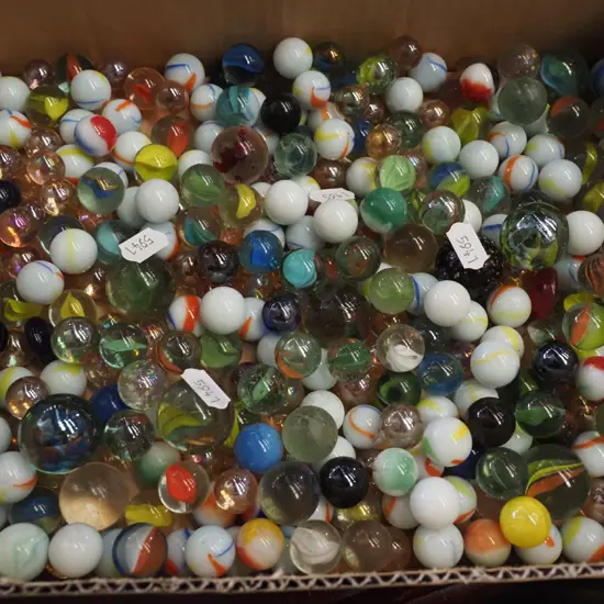 box of marbles