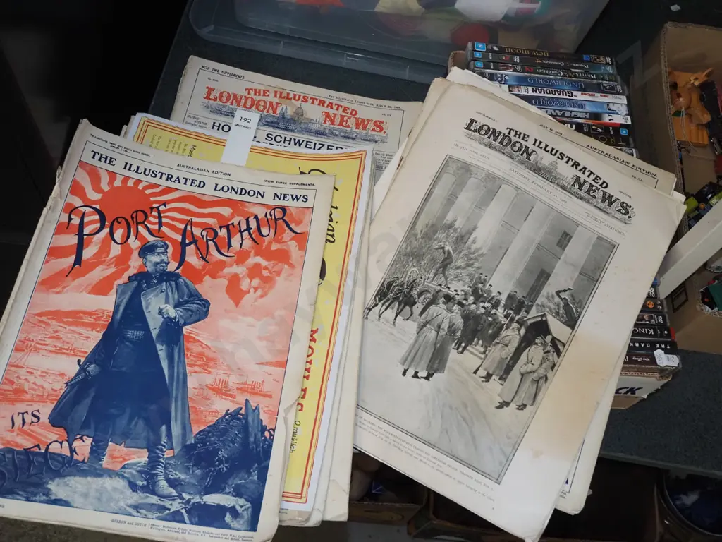 back issues of IIlustrated London News Image 1++