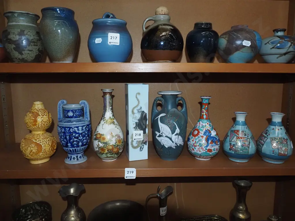 shelf of various vases Tallest H190 Image 1++
