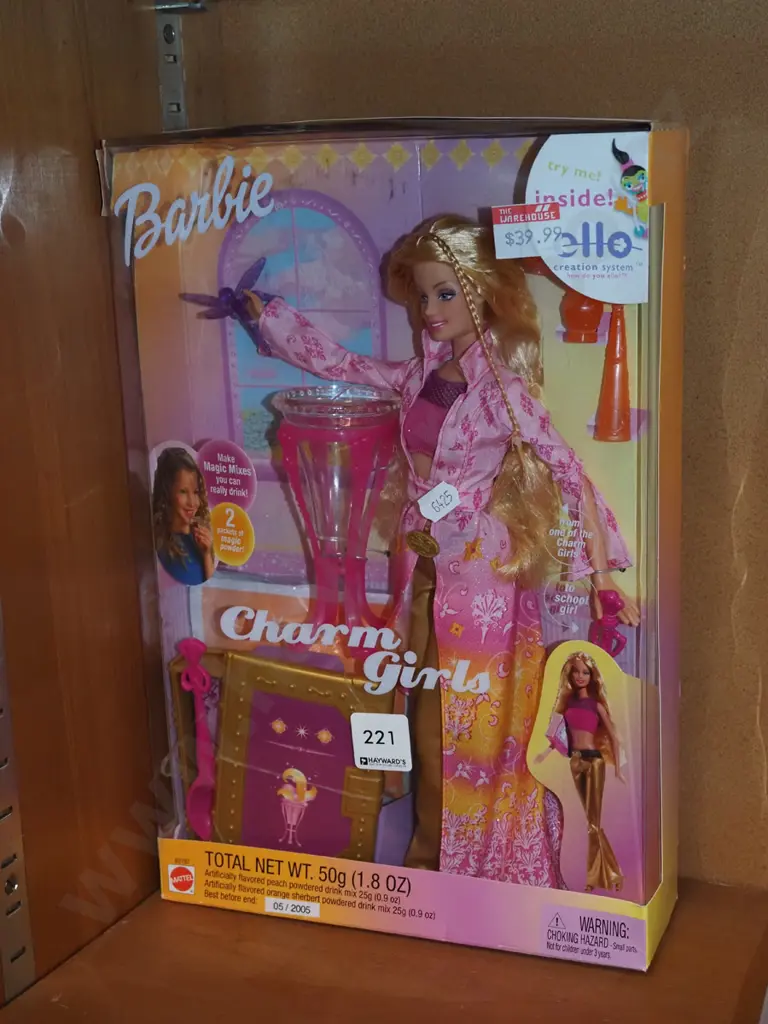 boxed as new Barbie Charm Girls  Image 1++