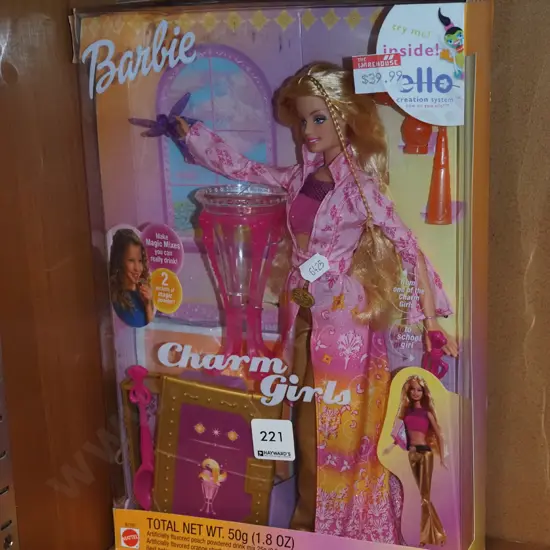 boxed as new Barbie Charm Girls 