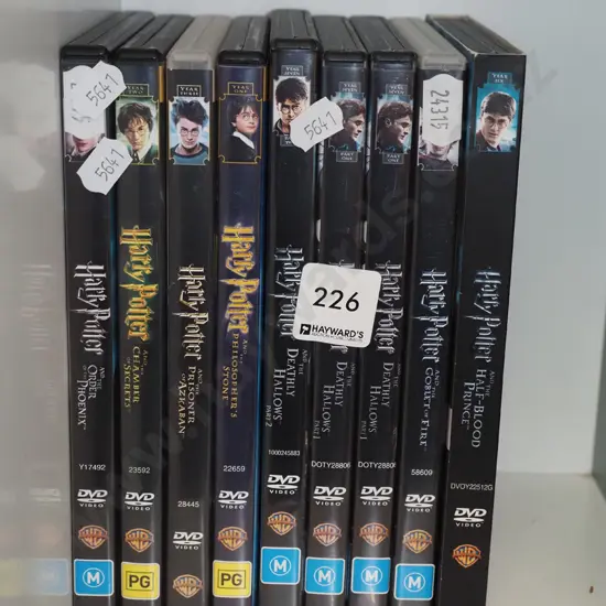 Harry Potter DVDs