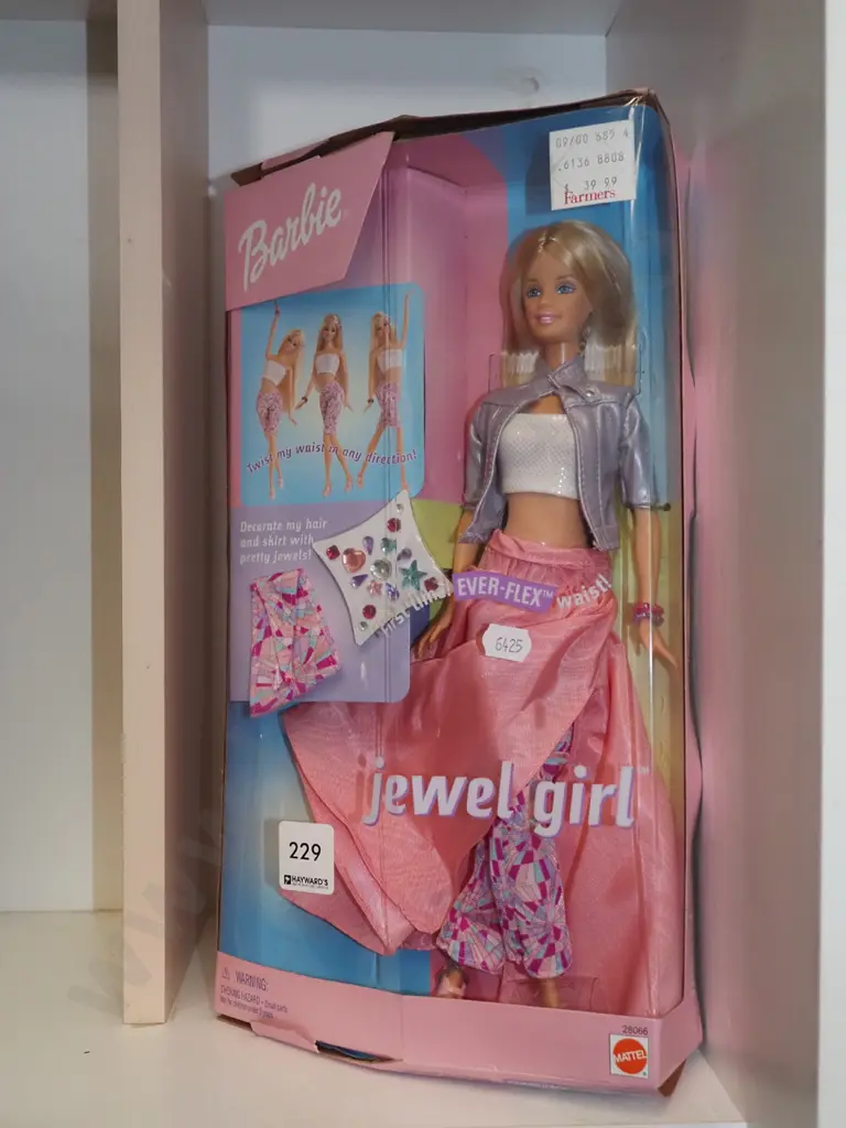 boxed as new Barbie Jewel Girl Image 1++