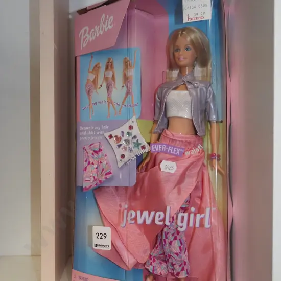 boxed as new Barbie Jewel Girl