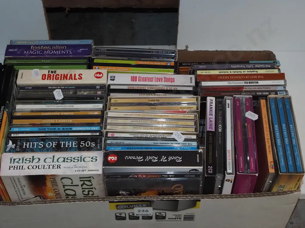 box of CDs Image 1++