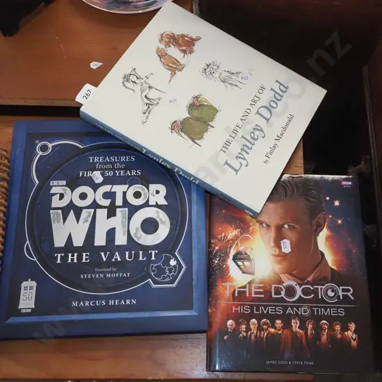 Dr Who books, Life and Art of Lynley Dodd book