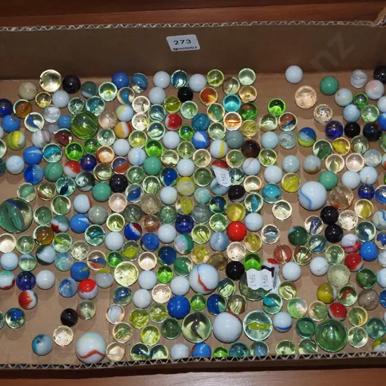 box of marbles