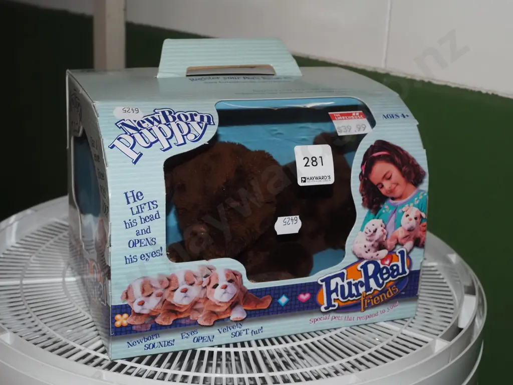 boxed as new FurReal Friends Newborn Puppy Image 1++