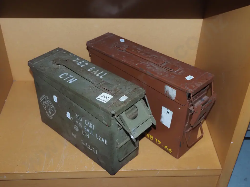 2x ammunition cases Image 1++