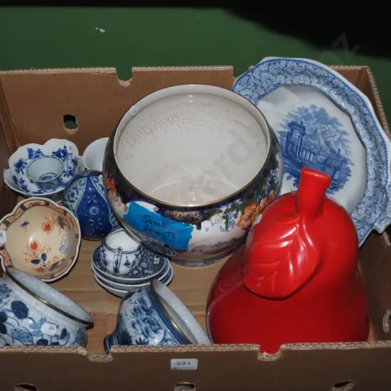 box; phoenix ware jardiniere - faults etc