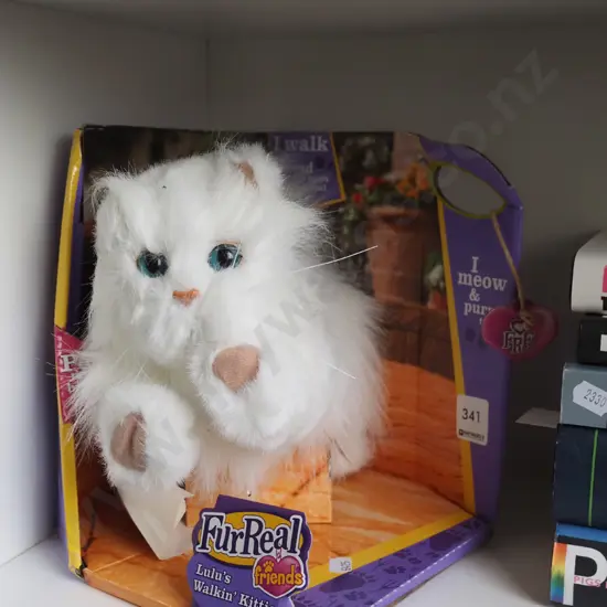 boxed as new Fur Real friends Lulu' Walkin Kittens