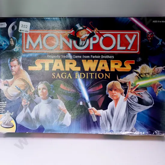 Star Wars monopoly game