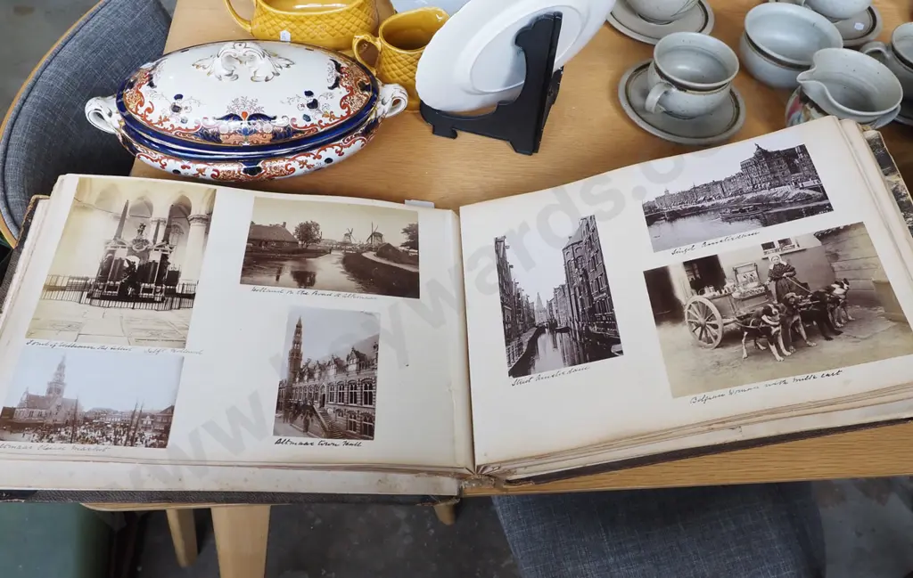 scrapbook of European scenes etc Image 1++