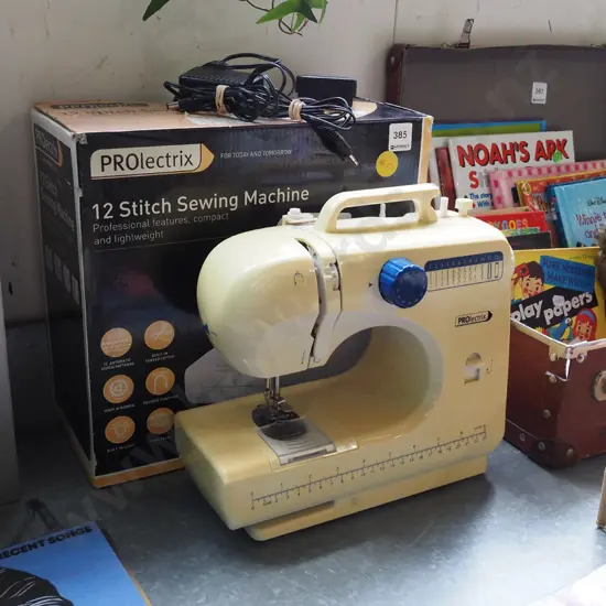 Prolectrix low power sewing machine