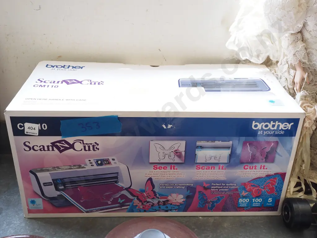 boxed Brother scan and cut crafter's cutter Image 1++