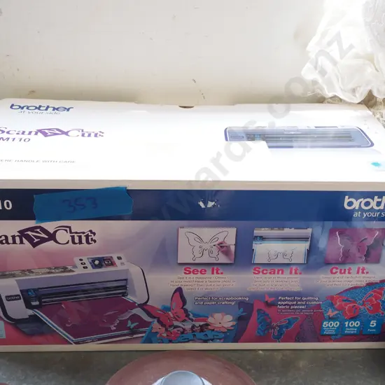 boxed Brother scan and cut crafter's cutter