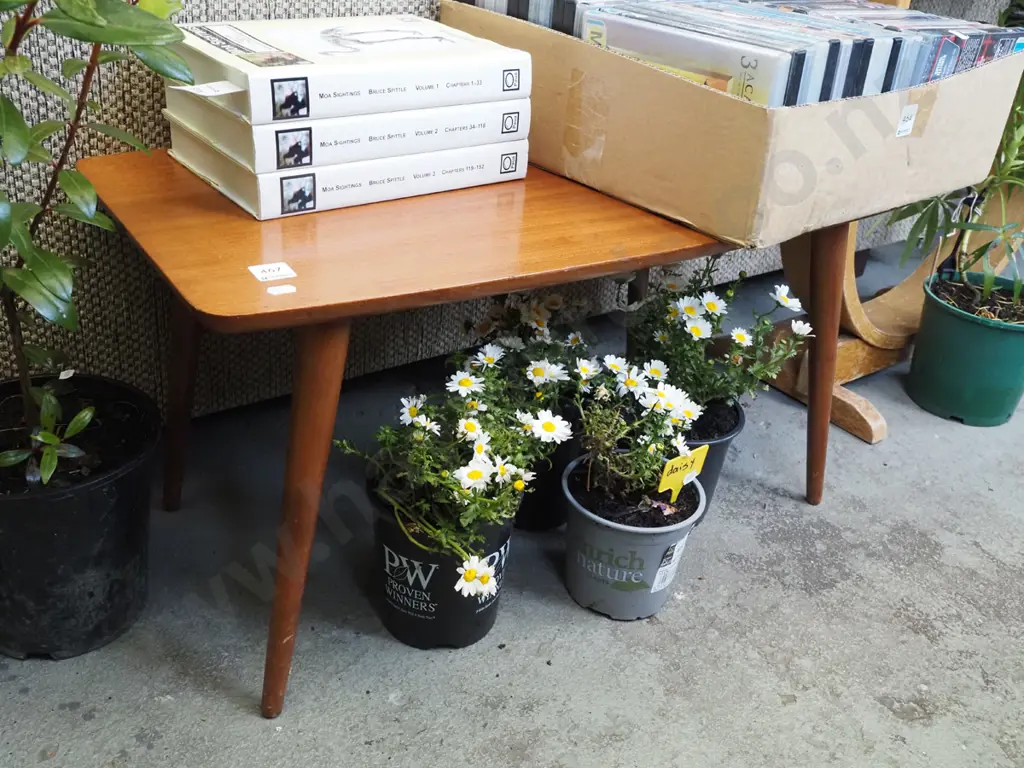 small teak coffee table Image 1++