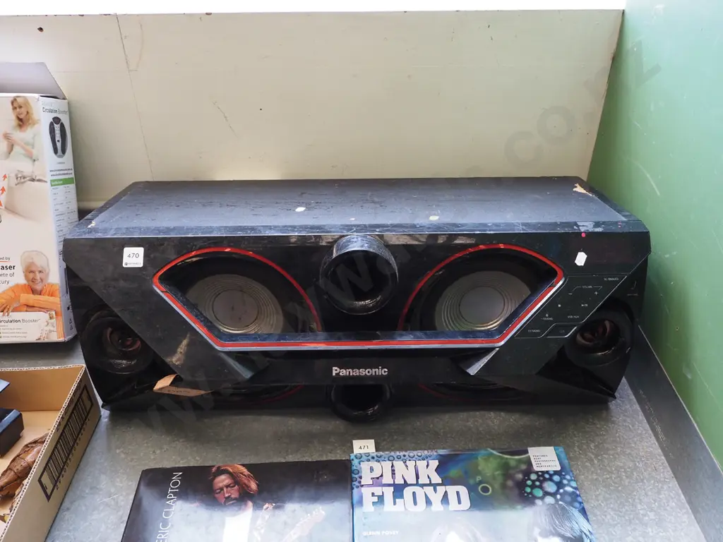 Panasonic blue tooth speaker - no power cord As Is No Returns Image 1++
