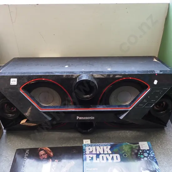 Panasonic blue tooth speaker - no power cord As Is No Returns