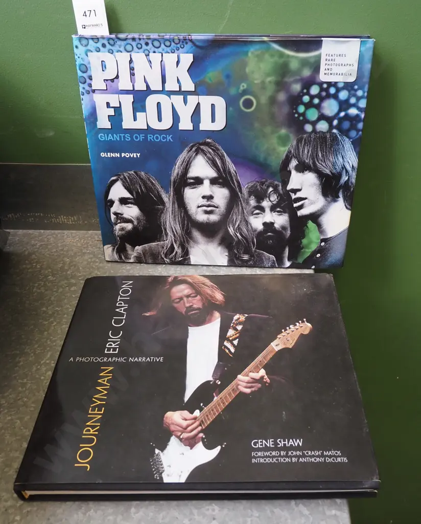 Eric Clapton, Pink Floyd books Image 1++
