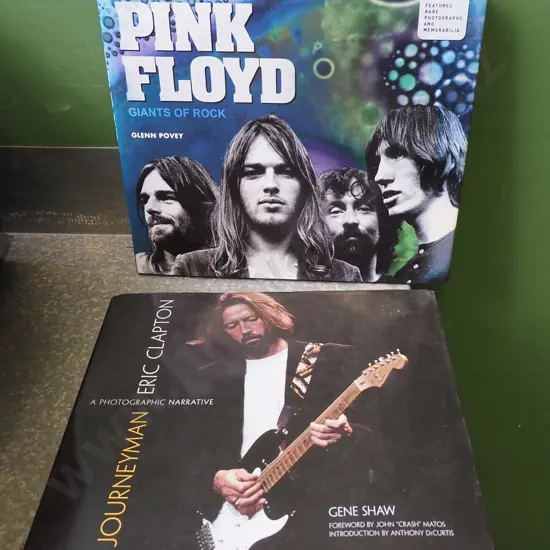 Eric Clapton, Pink Floyd books