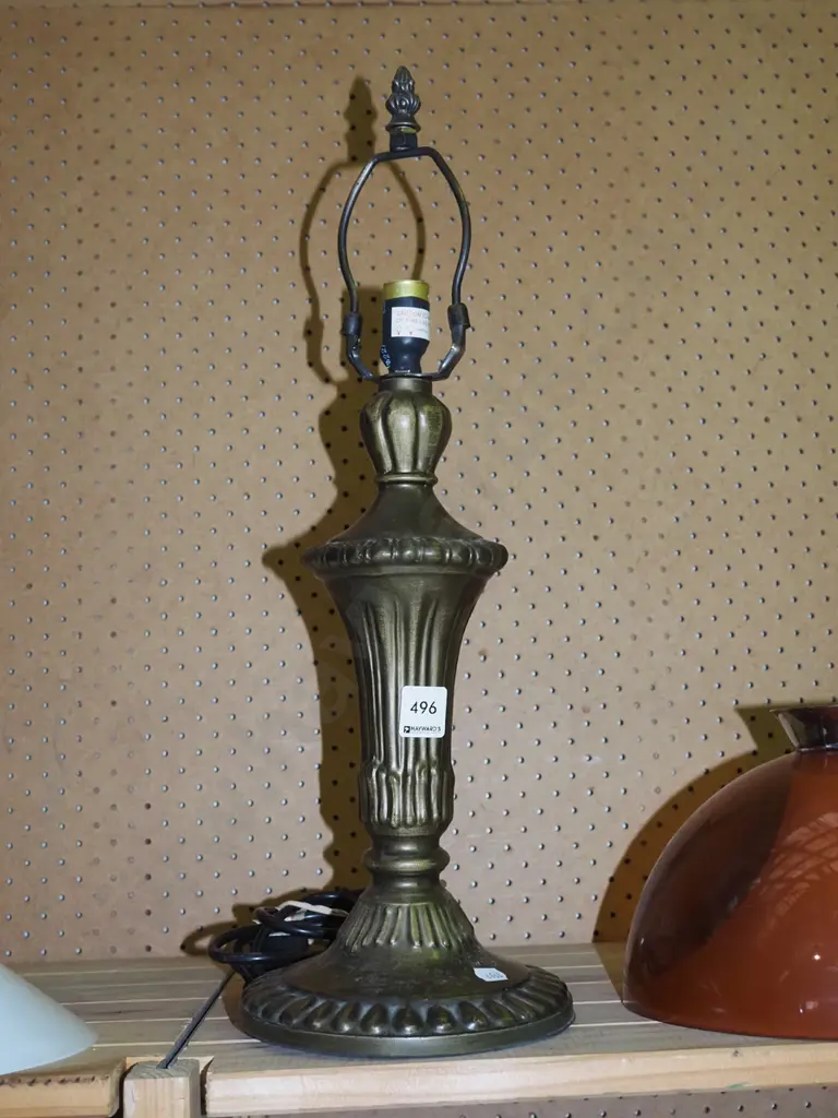 reproduction art nouveau table lamp base H480 Image 1++