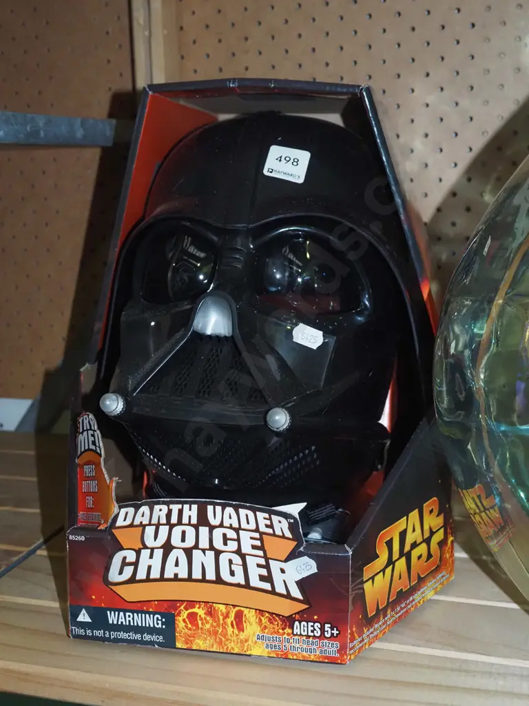 boxed as new Darth Vader voice changer mask Image 1++