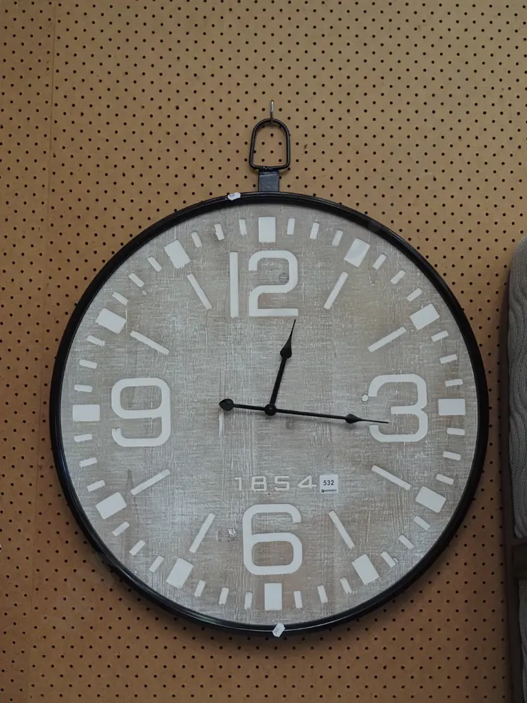 large reproduction wall mounted clock Diam590 Image 1++
