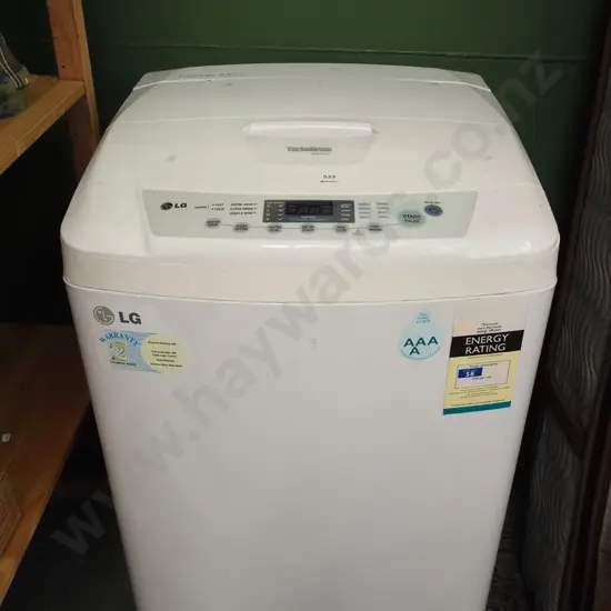 LG turbo drum 6.5kg washing machine