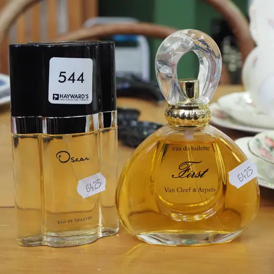 Oscar de la Renta eau de toilette 50ml, van Cleef and Arpels eau de toilette 60ml