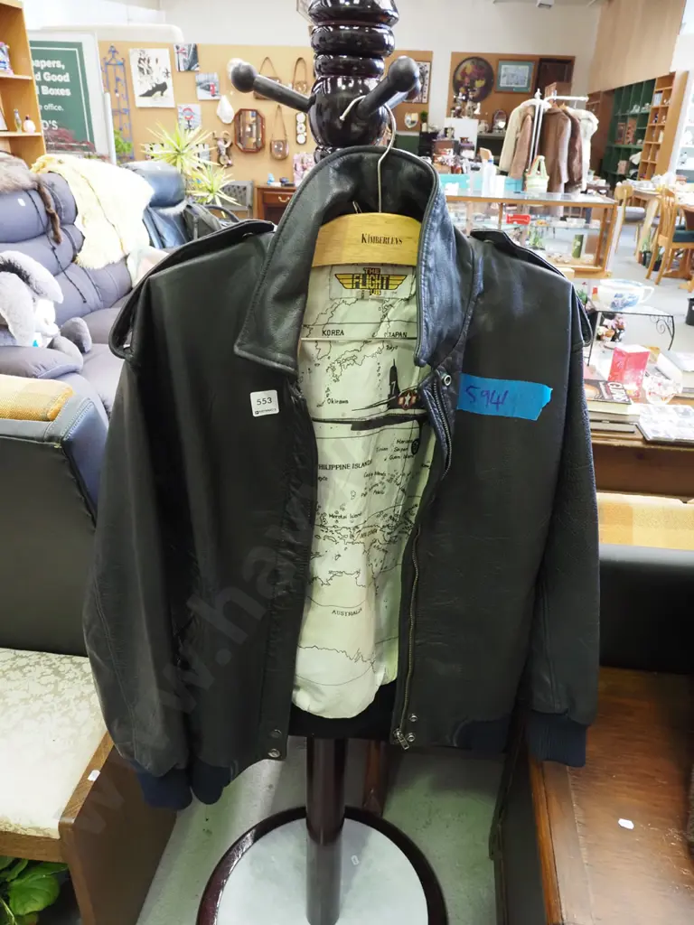 leather jacket - size unknown Image 1++
