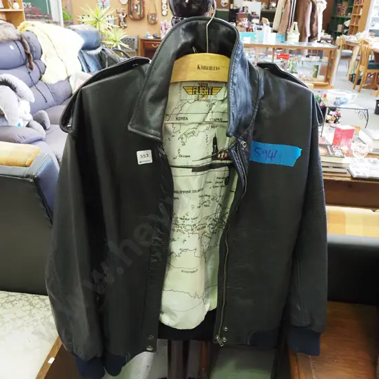 leather jacket - size unknown