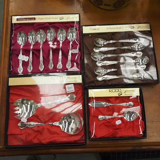 cased Rodd cutlery