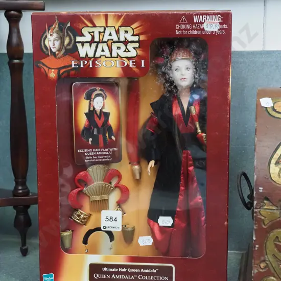 boxed Star Wars Episode 1 Ultimate Queen Amadila - marking on box