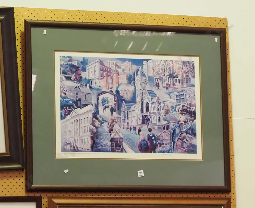 framed University print Image 1++