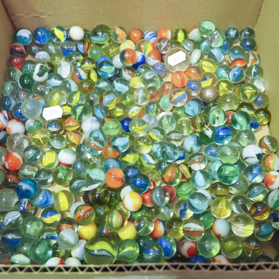box of marbles