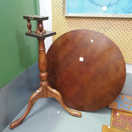small restorer's mahogany loo table
