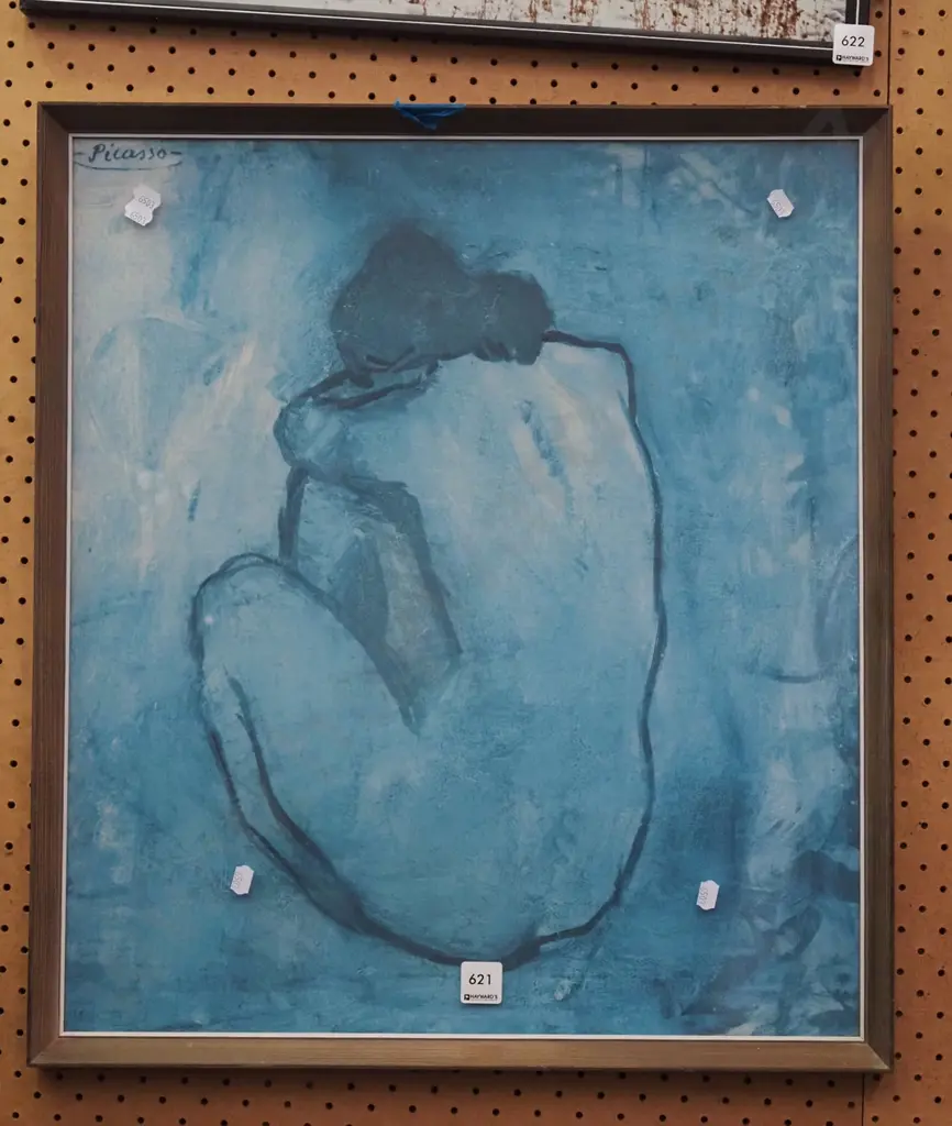 framed Picasso print Image 1++