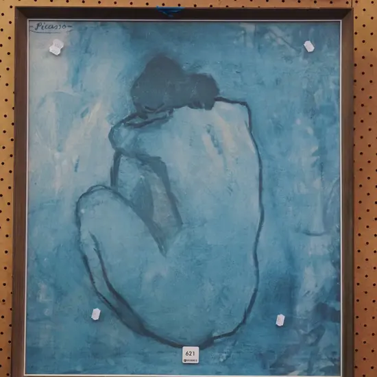framed Picasso print