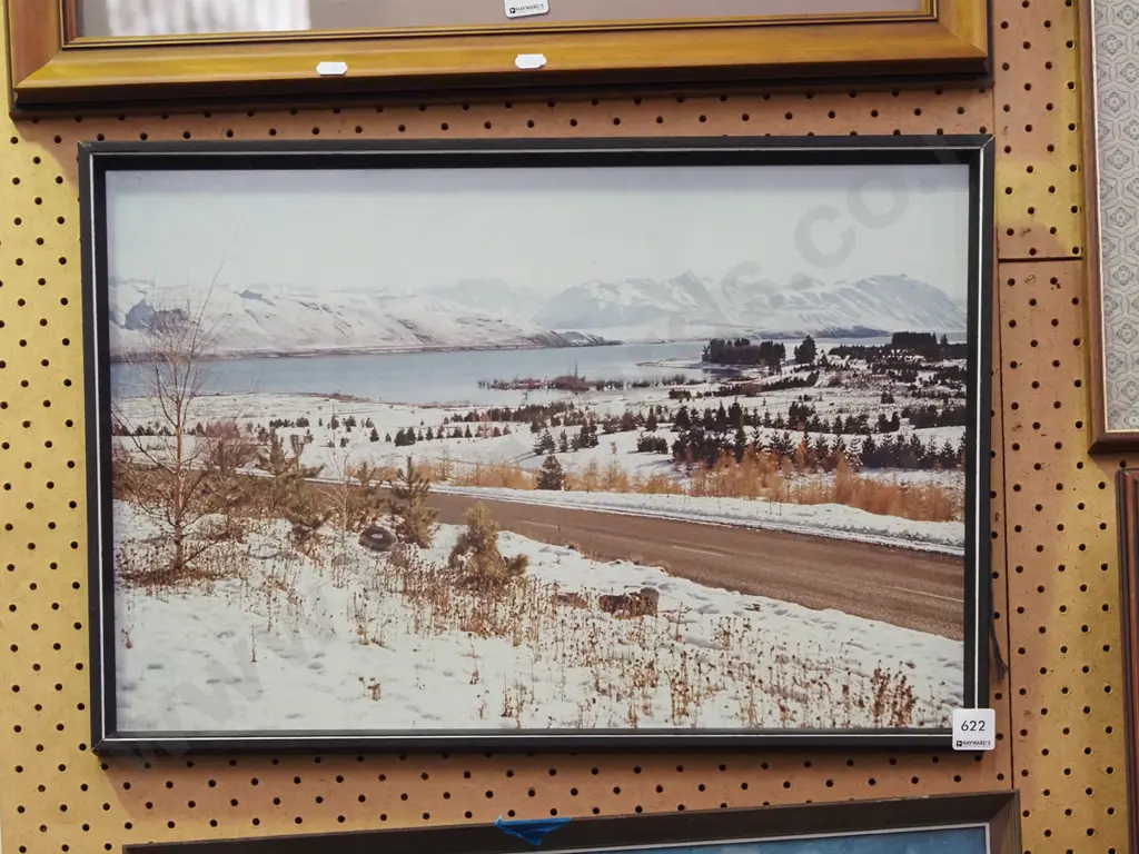 framed photograph - Lake Tekapo Image 1++