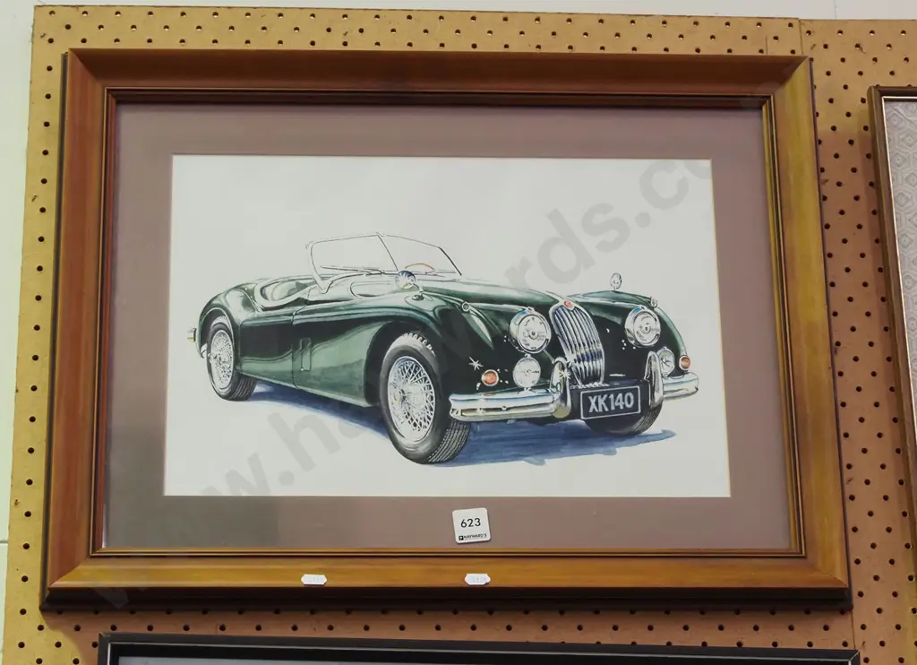 framed Jaguar print Image 1++