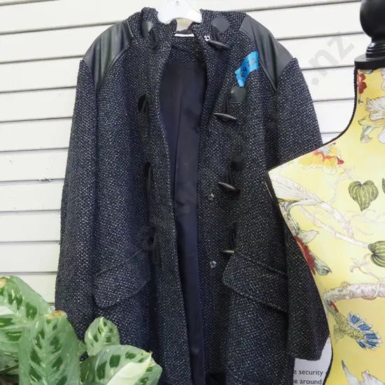 winter coat - size 22 wool polyester mix