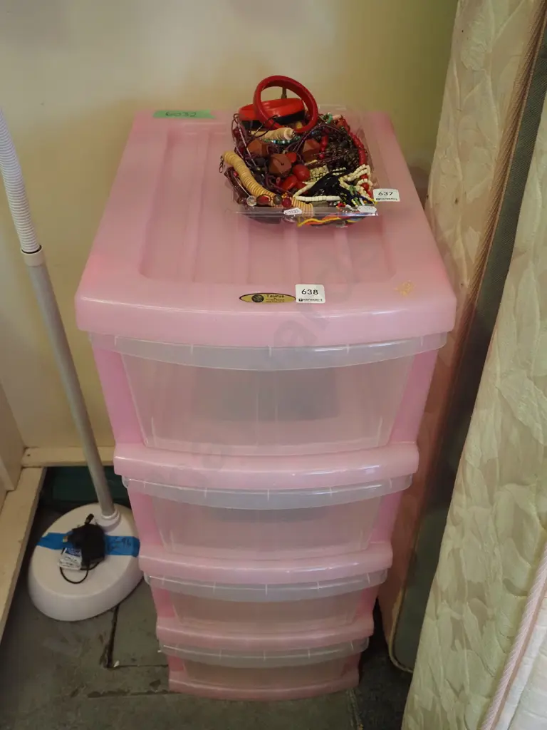Taurus plastic drawers H855 W330 D430 Image 1++