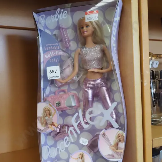 boxed as new Barbie Dance Flex