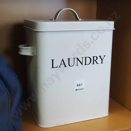 small laundry tin H240