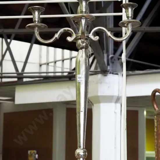 large cast metal candelabra H800