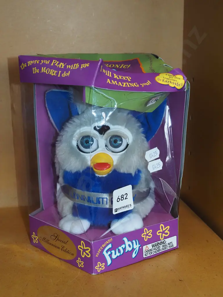 boxed electronic Millenium Edition Furby - damage to box Image 1++