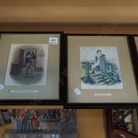 4x Dickens prints
