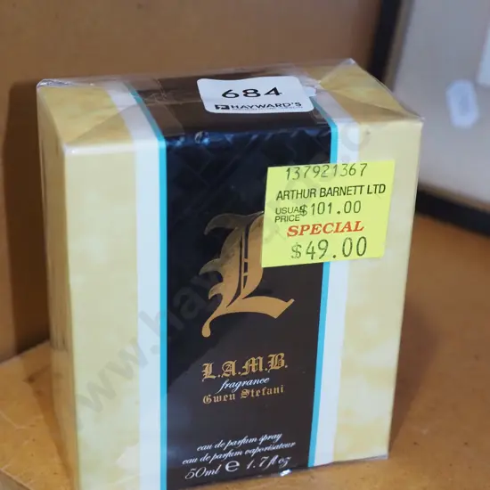 boxed Gwen Stefani LAMB eau de parfum 50ml